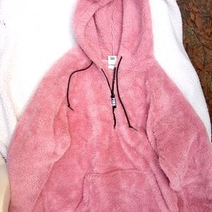 VS Pink Sherpa hoodie